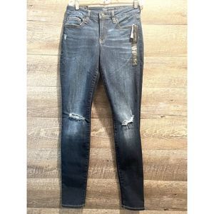 Gap Legging Sculpted Destressed Jeans Size 2/26R